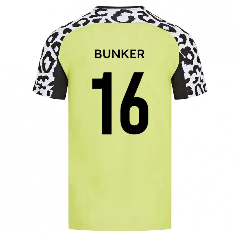 Danxen Herren Harvey Bunker #16 Fluoreszierendes Gelb Heimtrikot Trikot 2025/26 T-Shirt Österreich