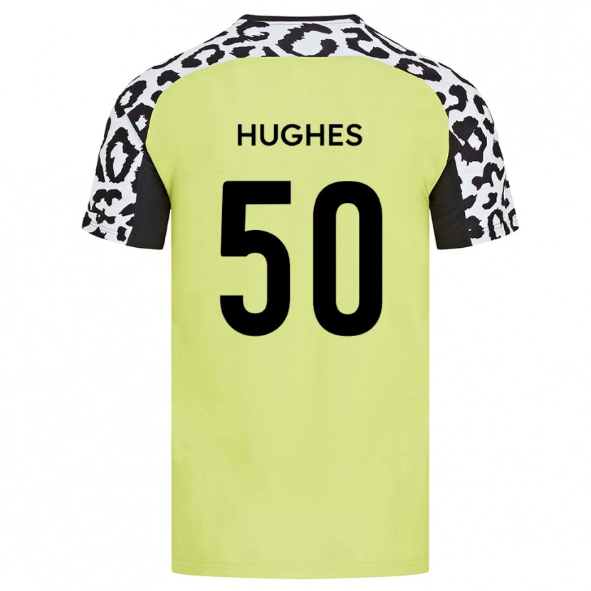 Danxen Herren Isaac Hughes #50 Fluoreszierendes Gelb Heimtrikot Trikot 2025/26 T-Shirt Österreich