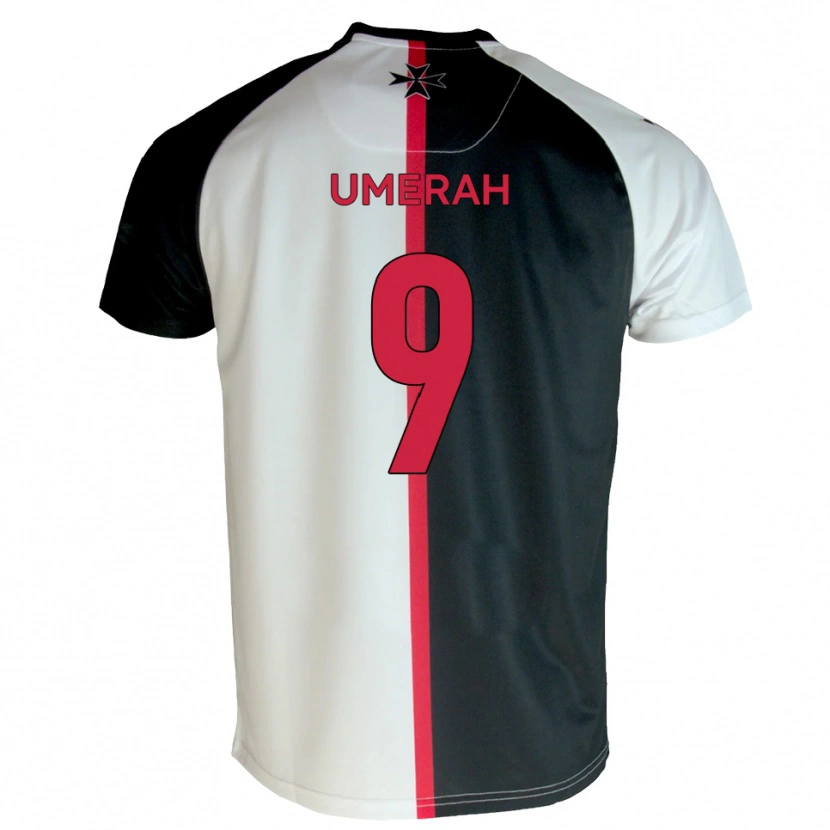 Danxen Herren Josh Umerah #9 Weiß Schwarz Heimtrikot Trikot 2025/26 T-Shirt Österreich