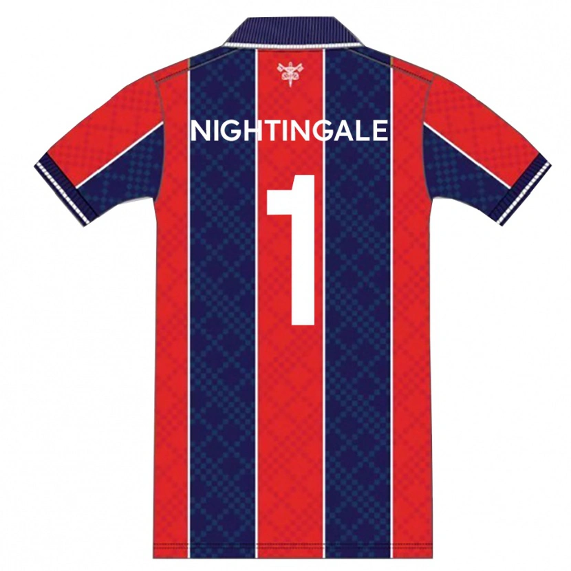 Danxen Herren Ben Nightingale #1 Rot Marine Heimtrikot Trikot 2025/26 T-Shirt Österreich