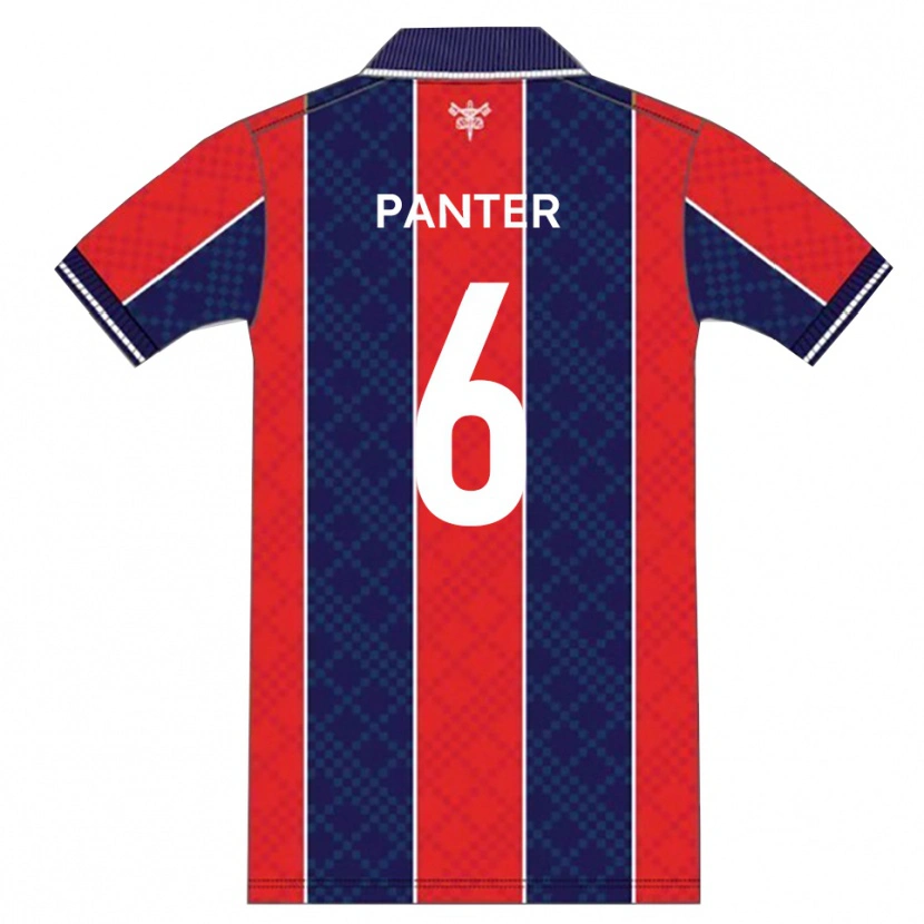 Danxen Herren Corey Panter #6 Rot Marine Heimtrikot Trikot 2025/26 T-Shirt Österreich