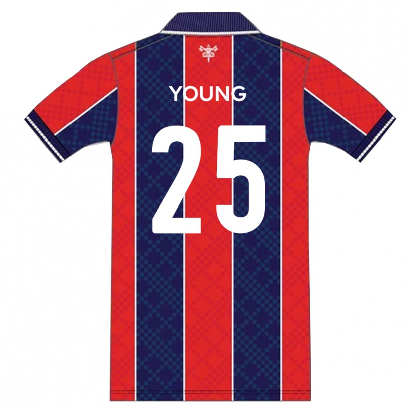 Danxen Herren Reggie Young #25 Rot Marine Heimtrikot Trikot 2025/26 T-Shirt Österreich