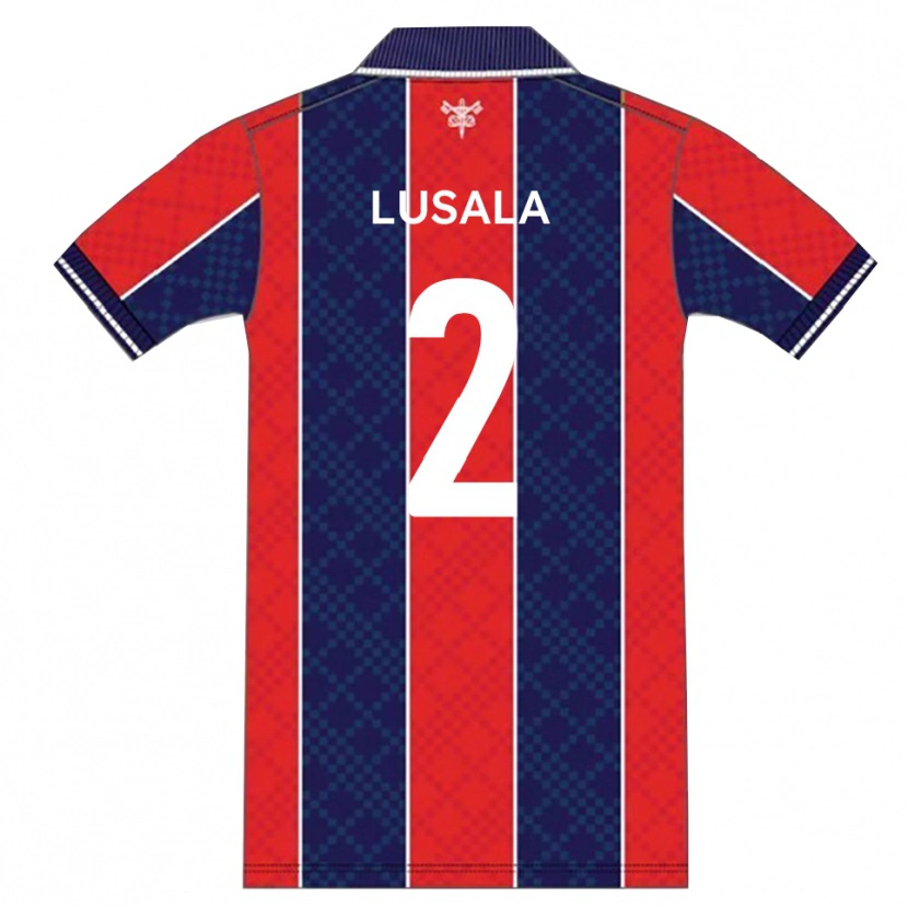 Danxen Herren Dermi Lusala #2 Rot Marine Heimtrikot Trikot 2025/26 T-Shirt Österreich