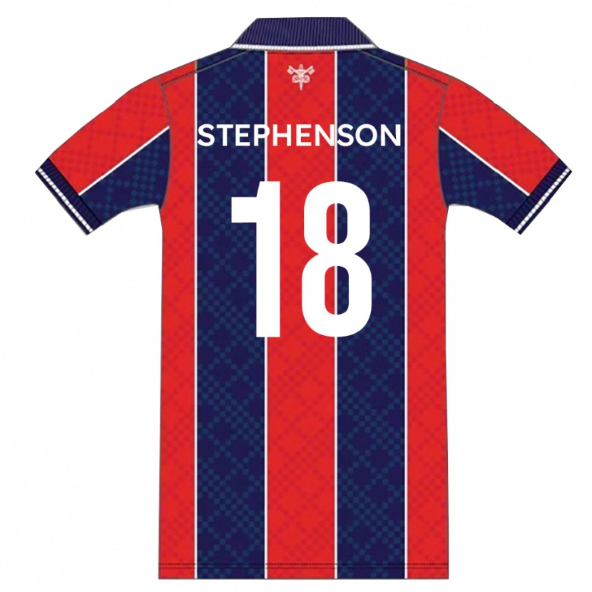 Danxen Herren Dylan Stephenson #18 Rot Marine Heimtrikot Trikot 2025/26 T-Shirt Österreich