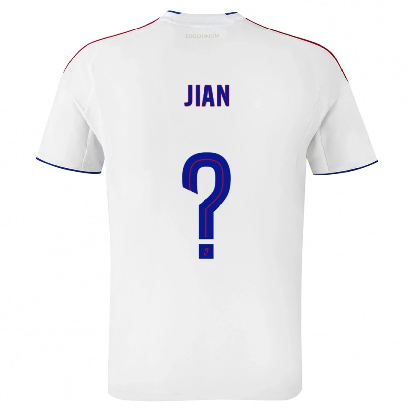 Danxen Herren Tao Jian #0 Weiß Rot Heimtrikot Trikot 2025/26 T-Shirt Österreich