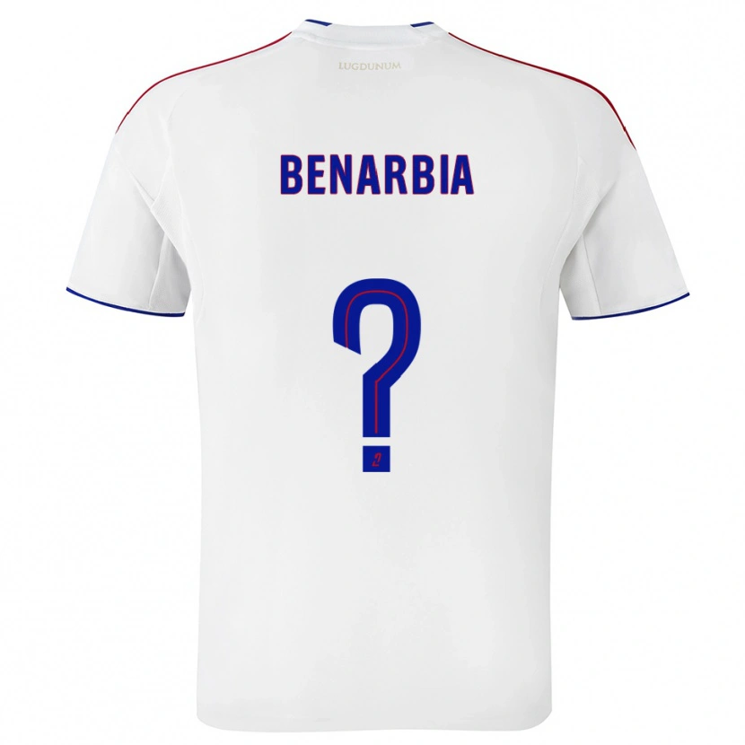 Danxen Herren Fares Benarbia #0 Weiß Rot Heimtrikot Trikot 2025/26 T-Shirt Österreich