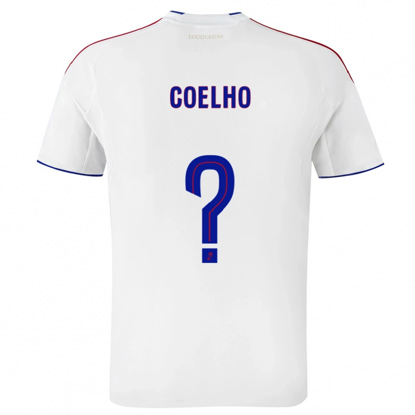 Danxen Herren Ugo Coelho #0 Weiß Rot Heimtrikot Trikot 2025/26 T-Shirt Österreich