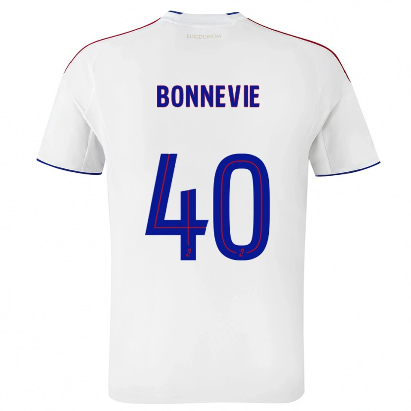 Danxen Herren Kayne Bonnevie #40 Weiß Rot Heimtrikot Trikot 2025/26 T-Shirt Österreich