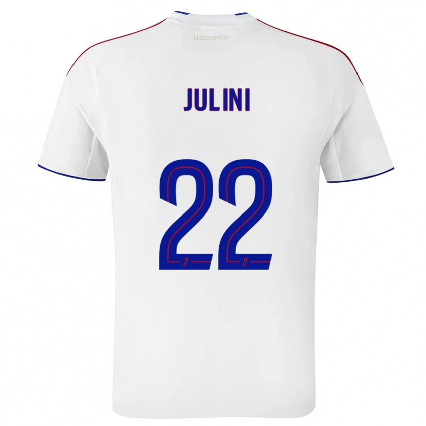 Danxen Herren Sally Julini #22 Weiß Rot Heimtrikot Trikot 2025/26 T-Shirt Österreich