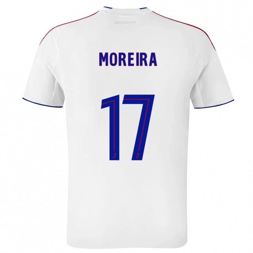 Danxen Herren Afonso Moreira #17 Weiß Rot Heimtrikot Trikot 2025/26 T-Shirt Österreich