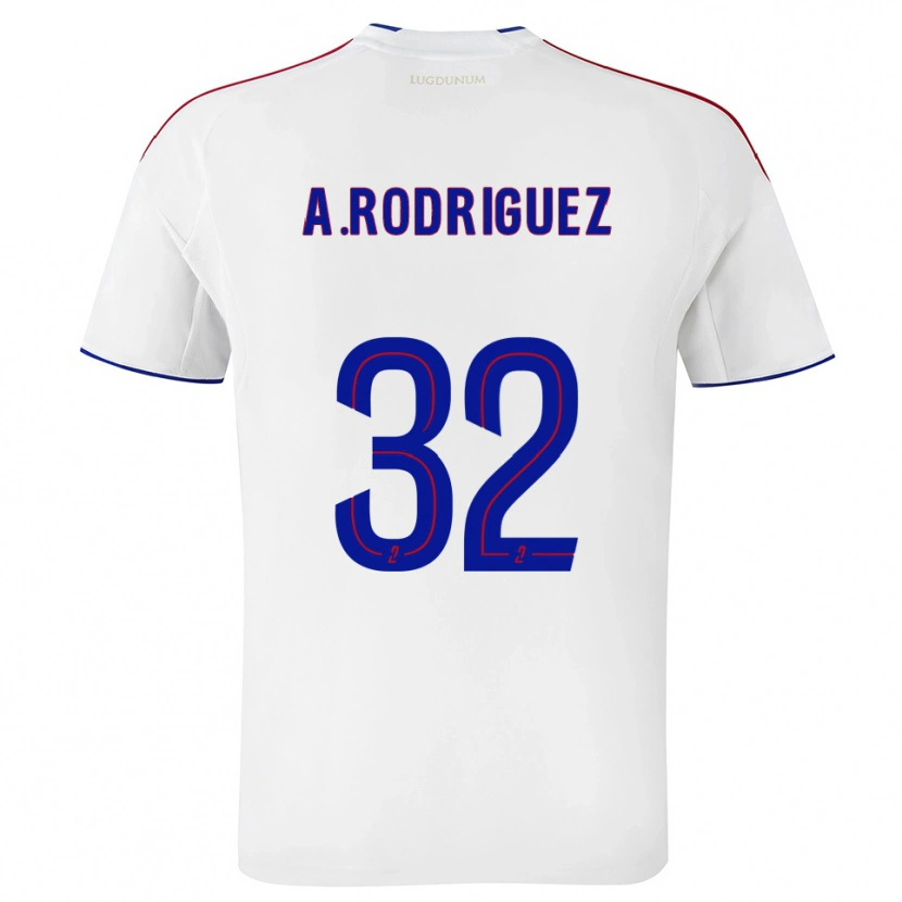 Danxen Herren Alejandro Gomes Rodríguez #32 Weiß Rot Heimtrikot Trikot 2025/26 T-Shirt Österreich