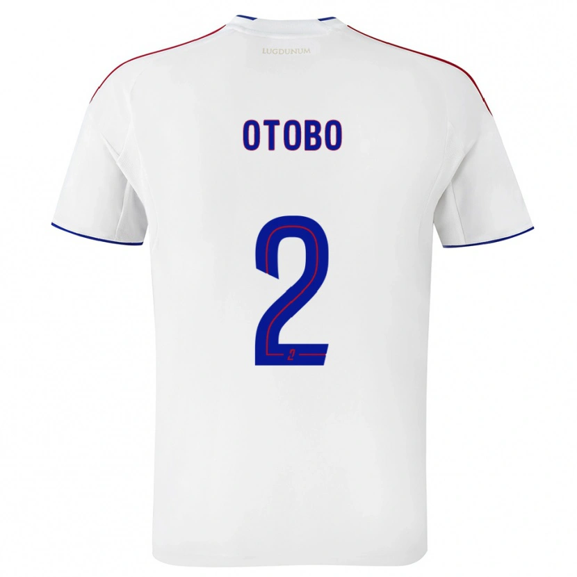 Danxen Herren Melvyn Otobo #2 Weiß Rot Heimtrikot Trikot 2025/26 T-Shirt Österreich