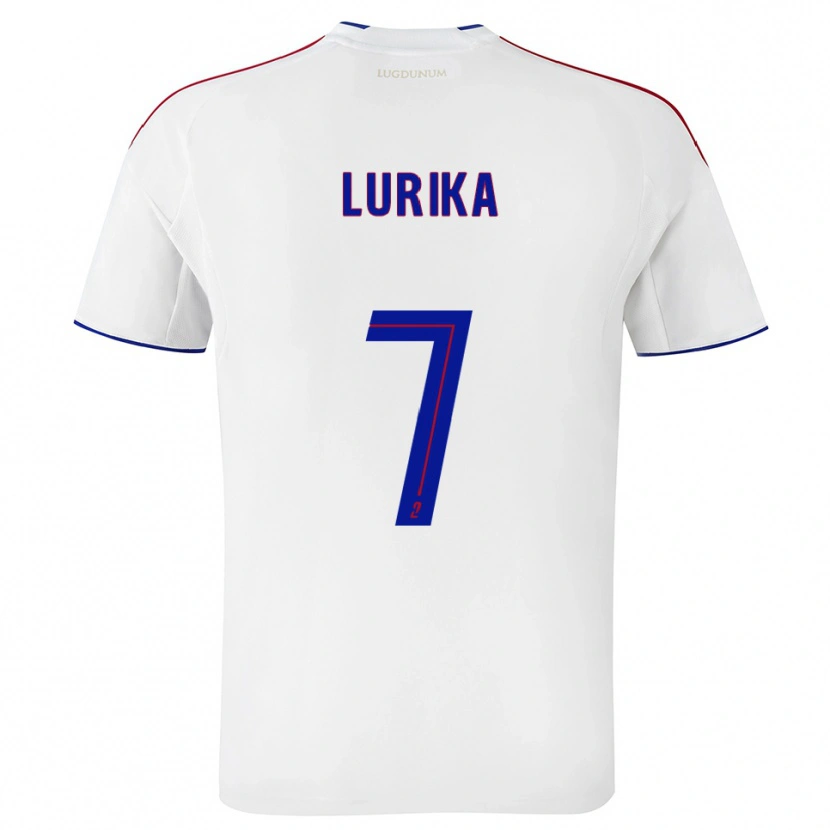 Danxen Herren Nehemie Lurika #7 Weiß Rot Heimtrikot Trikot 2025/26 T-Shirt Österreich