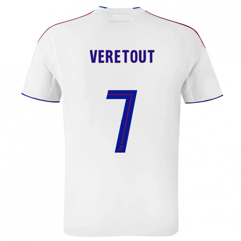 Danxen Herren Jordan Veretout #7 Weiß Rot Heimtrikot Trikot 2025/26 T-Shirt Österreich