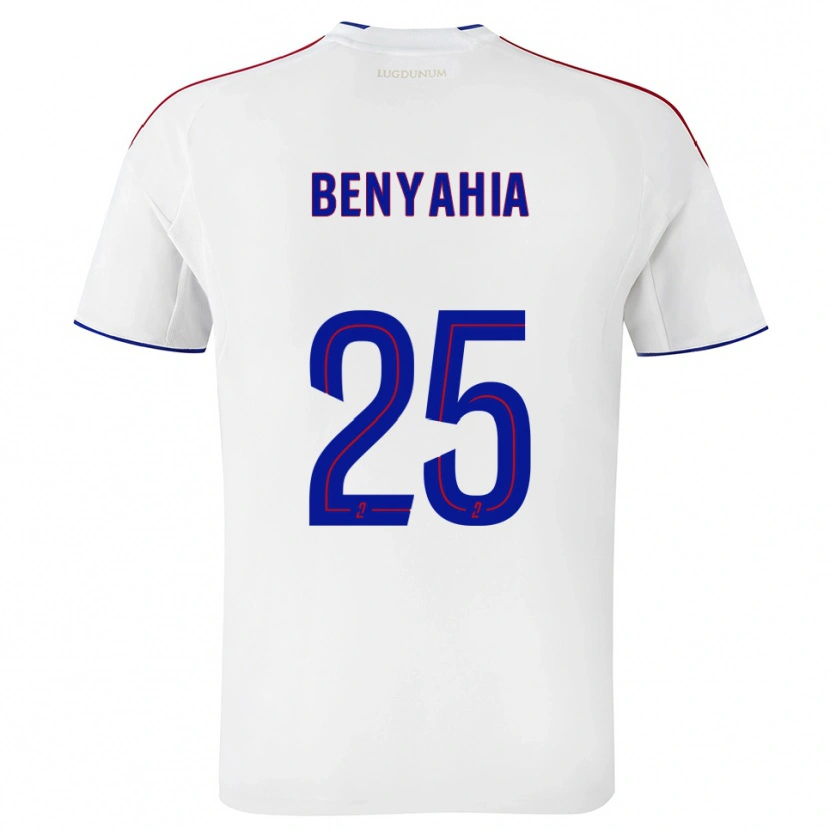 Danxen Herren Inès Benyahia #25 Weiß Rot Heimtrikot Trikot 2025/26 T-Shirt Österreich