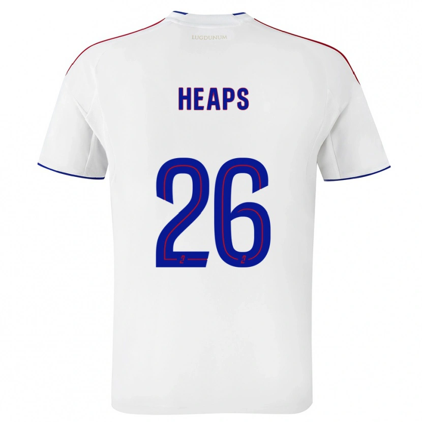 Danxen Herren Lindsey Heaps #26 Weiß Rot Heimtrikot Trikot 2025/26 T-Shirt Österreich