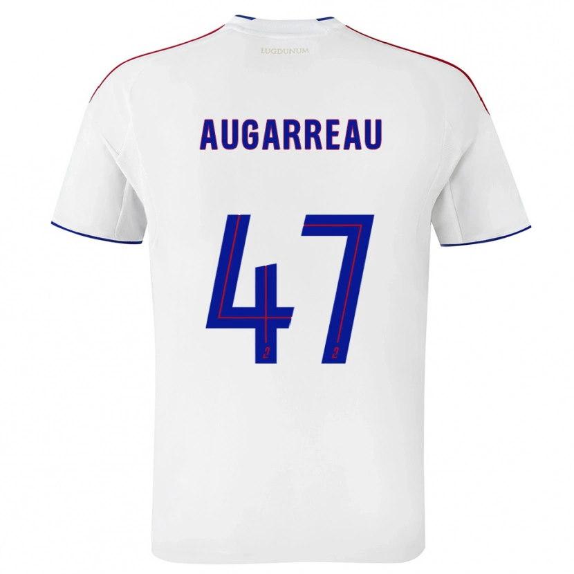 Danxen Herren Sofiane Augarreau #47 Weiß Rot Heimtrikot Trikot 2025/26 T-Shirt Österreich