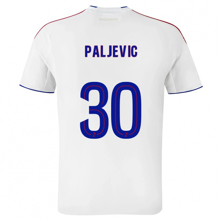 Danxen Herren Alyssia Paljevic #30 Weiß Rot Heimtrikot Trikot 2025/26 T-Shirt Österreich