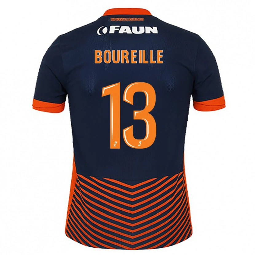 Danxen Herren Celeste Boureille #13 Mitternachtsblau Orange Heimtrikot Trikot 2025/26 T-Shirt Österreich