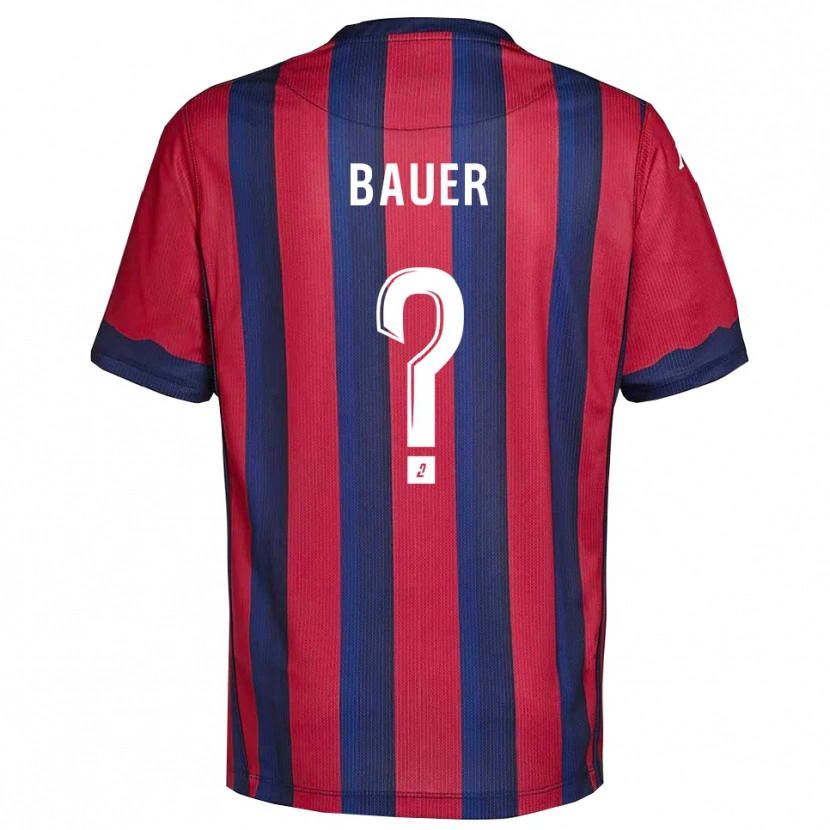 Danxen Herren Hugo Bauer #0 Burgunder Marine Heimtrikot Trikot 2025/26 T-Shirt Österreich