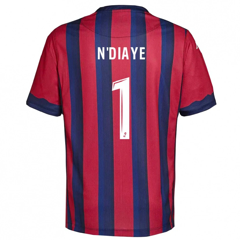 Danxen Herren Massamba N'diaye #1 Burgunder Marine Heimtrikot Trikot 2025/26 T-Shirt Österreich