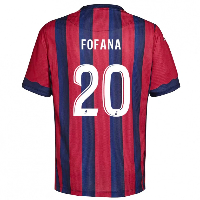 Danxen Herren Oumou Fofana #20 Burgunder Marine Heimtrikot Trikot 2025/26 T-Shirt Österreich