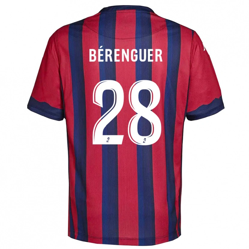 Danxen Herren Camille Bérenguer #28 Burgunder Marine Heimtrikot Trikot 2025/26 T-Shirt Österreich