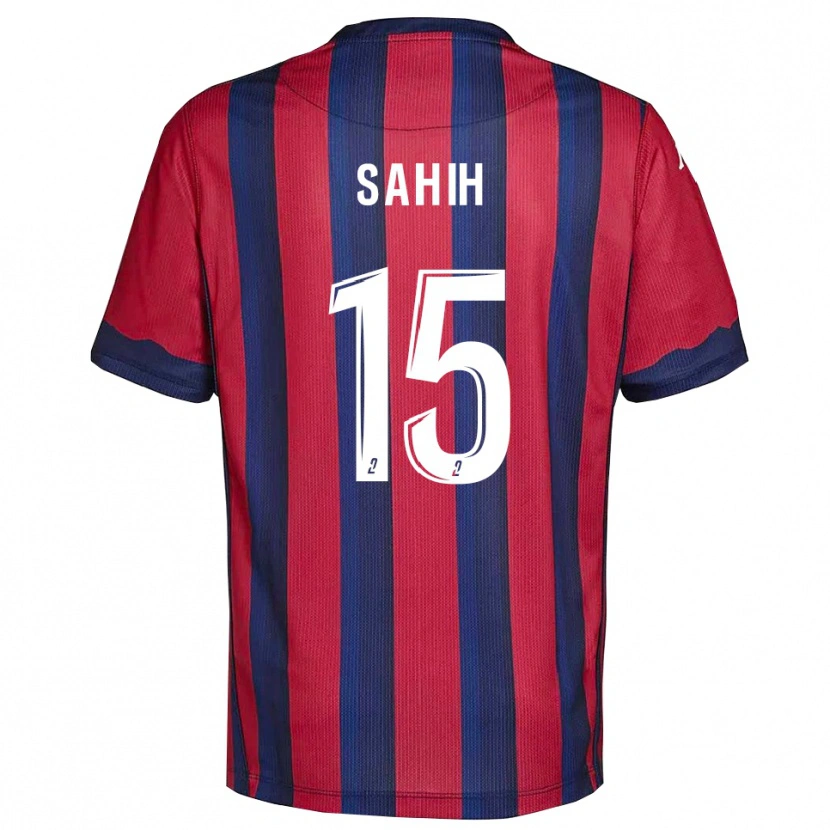 Danxen Herren Yanis Sahih #15 Burgunder Marine Heimtrikot Trikot 2025/26 T-Shirt Österreich