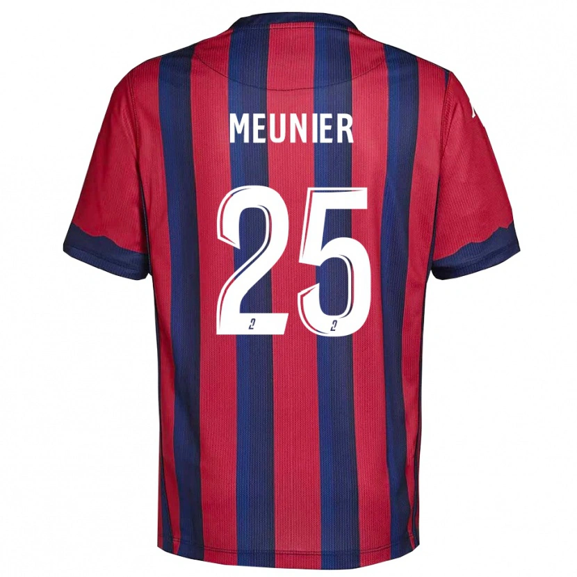 Danxen Herren Emma Meunier #25 Burgunder Marine Heimtrikot Trikot 2025/26 T-Shirt Österreich