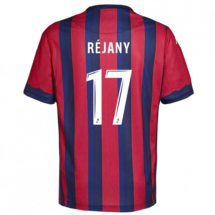 Danxen Herren Louise Réjany #17 Burgunder Marine Heimtrikot Trikot 2025/26 T-Shirt Österreich