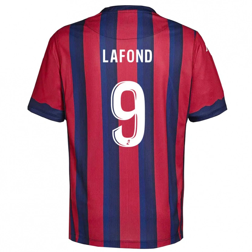 Danxen Herren Mégane Lafond #9 Burgunder Marine Heimtrikot Trikot 2025/26 T-Shirt Österreich