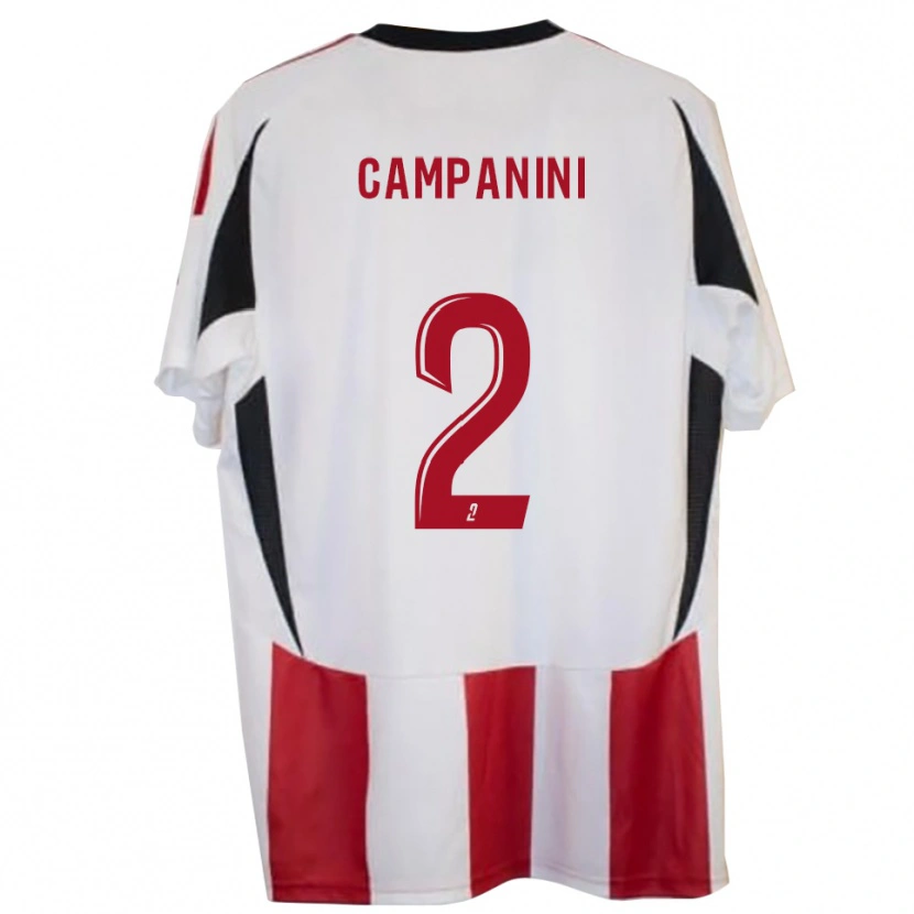 Danxen Herren Thibault Campanini #2 Rot Blau Heimtrikot Trikot 2025/26 T-Shirt Österreich