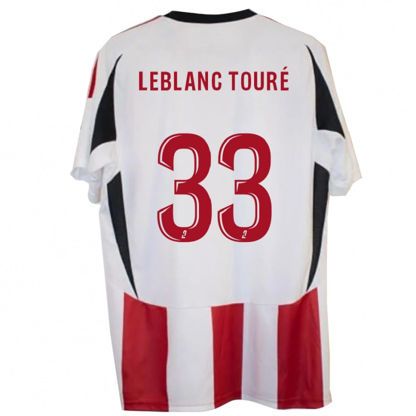 Danxen Herren Wolo Leblanc Touré #33 Rot Blau Heimtrikot Trikot 2025/26 T-Shirt Österreich