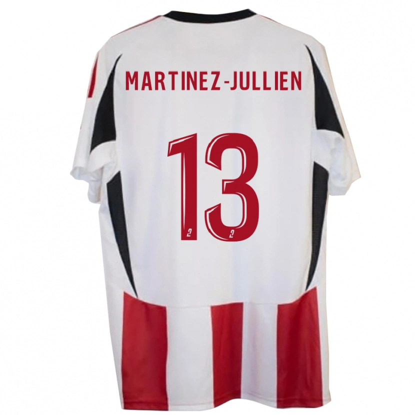 Danxen Herren Owen Martinez-Jullien #13 Rot Blau Heimtrikot Trikot 2025/26 T-Shirt Österreich