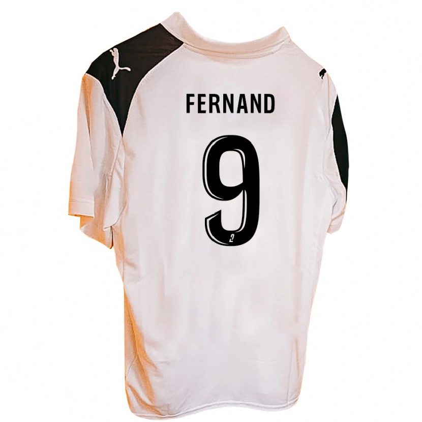 Danxen Herren Nelwyn Fernand #9 Schwarz Weiß Heimtrikot Trikot 2025/26 T-Shirt Österreich