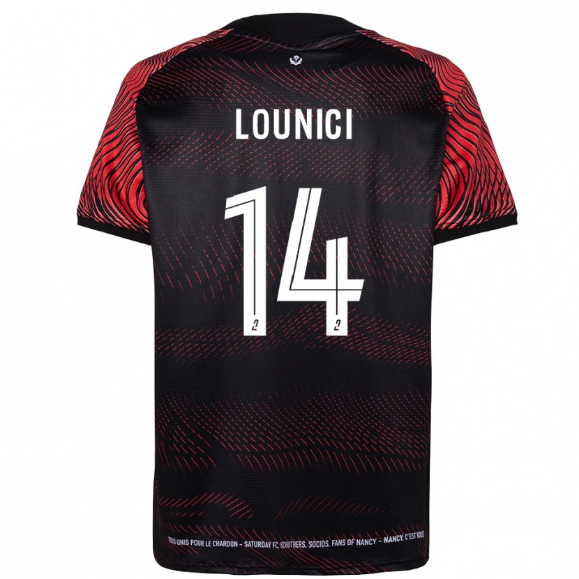 Danxen Herren Mohand Lounici #14 Weiß Rot Heimtrikot Trikot 2025/26 T-Shirt Österreich