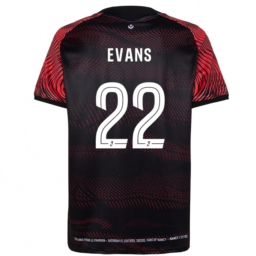 Danxen Herren Jimmy Evans #22 Weiß Rot Heimtrikot Trikot 2025/26 T-Shirt Österreich