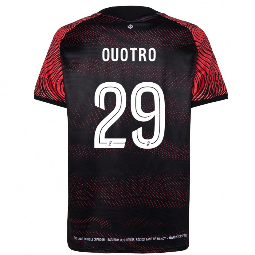 Danxen Herren Patrick Ouotro #29 Weiß Rot Heimtrikot Trikot 2025/26 T-Shirt Österreich