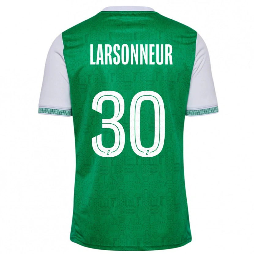 Danxen Herren Gautier Larsonneur #30 Grün Weiß Heimtrikot Trikot 2025/26 T-Shirt Österreich