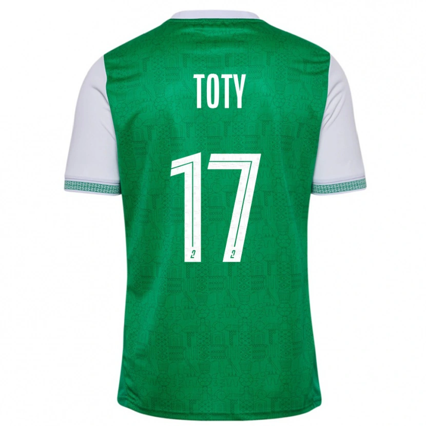 Danxen Herren Mylan Toty #17 Grün Weiß Heimtrikot Trikot 2025/26 T-Shirt Österreich