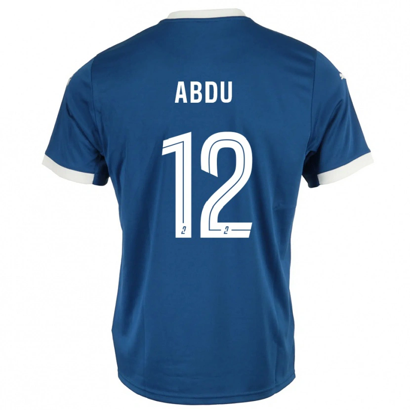 Danxen Herren Abdu Conté #12 Blau Weiß Heimtrikot Trikot 2025/26 T-Shirt Österreich
