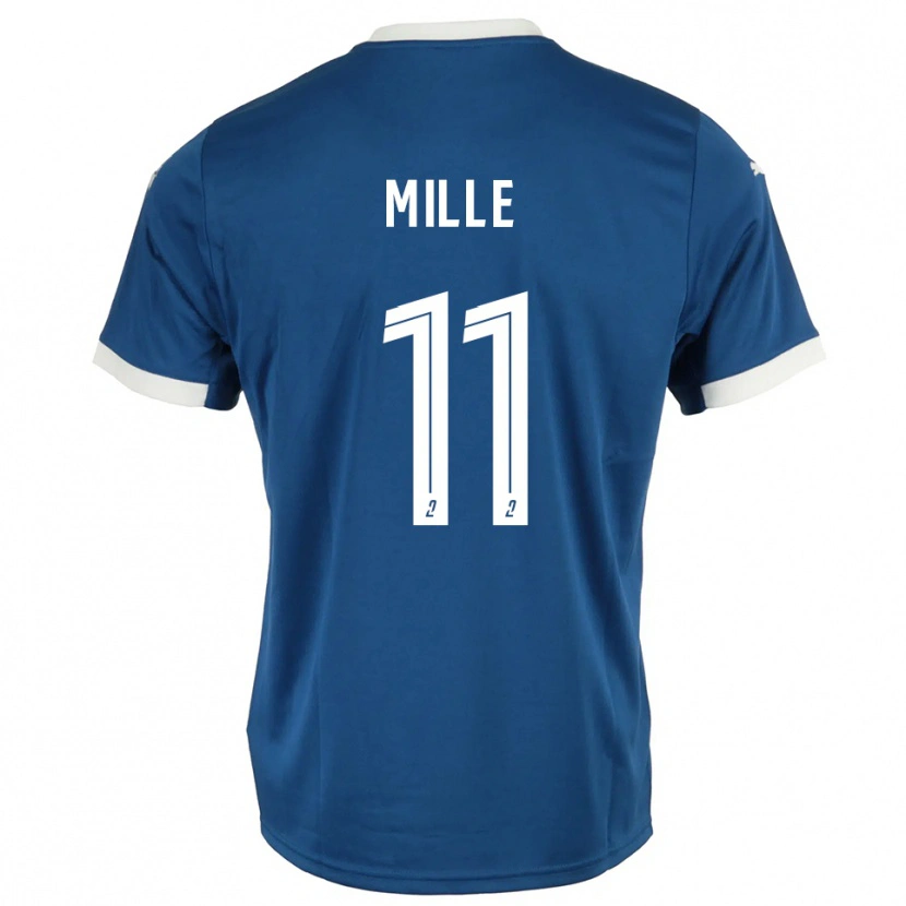 Danxen Herren Antoine Mille #11 Blau Weiß Heimtrikot Trikot 2025/26 T-Shirt Österreich
