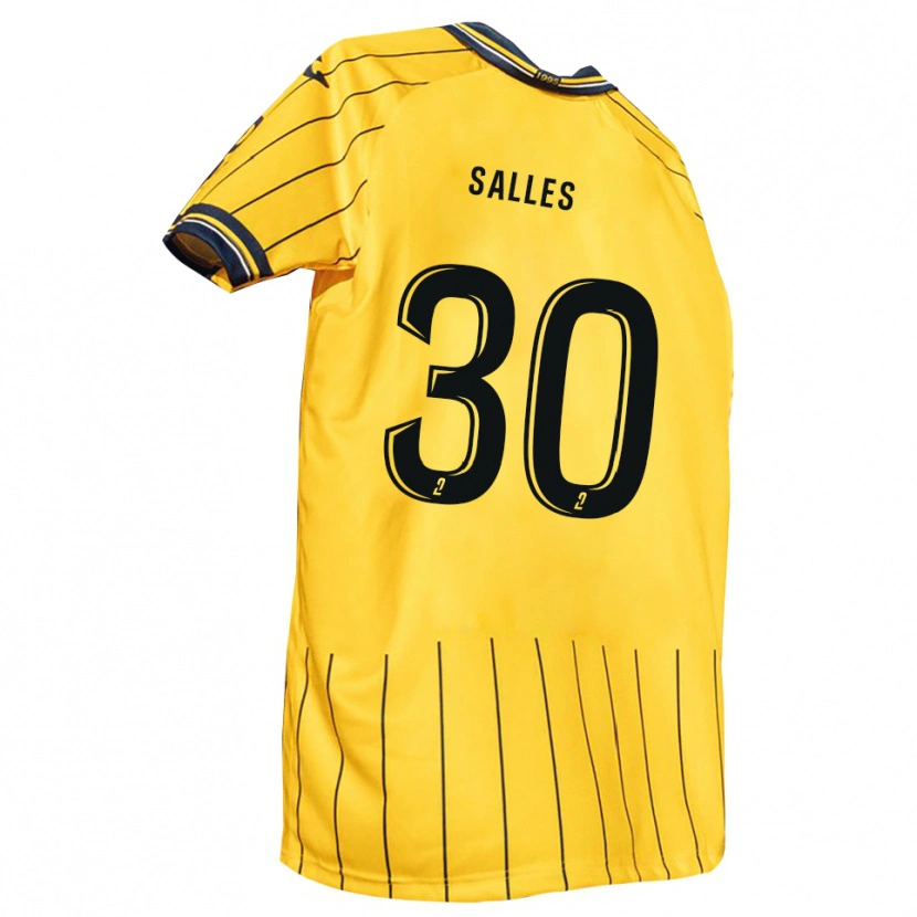 Danxen Herren Esteban Salles #30 Gelb Marine Heimtrikot Trikot 2025/26 T-Shirt Österreich