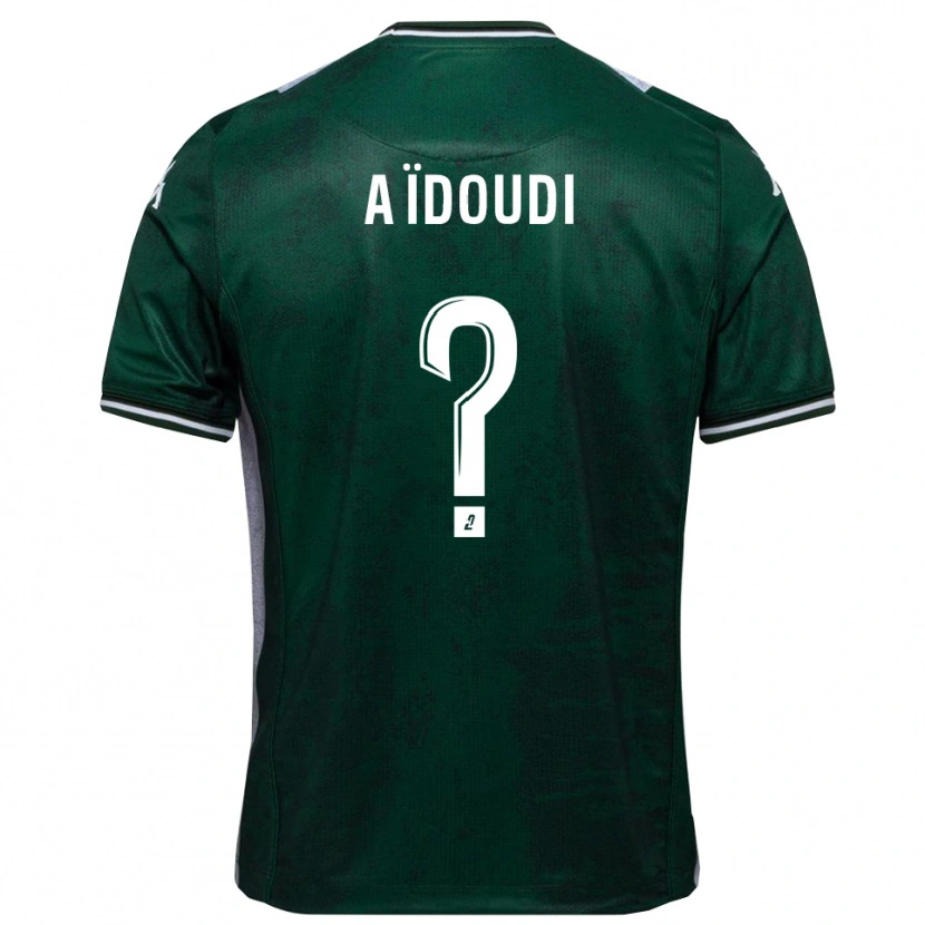 Danxen Herren Karim Aïdoudi #0 Grün Weiß Heimtrikot Trikot 2025/26 T-Shirt Österreich
