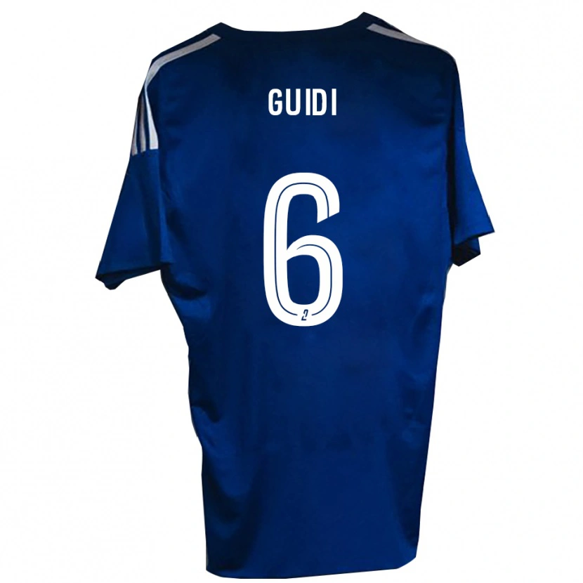 Danxen Herren Dumè Guidi #6 Blau Weiß Heimtrikot Trikot 2025/26 T-Shirt Österreich