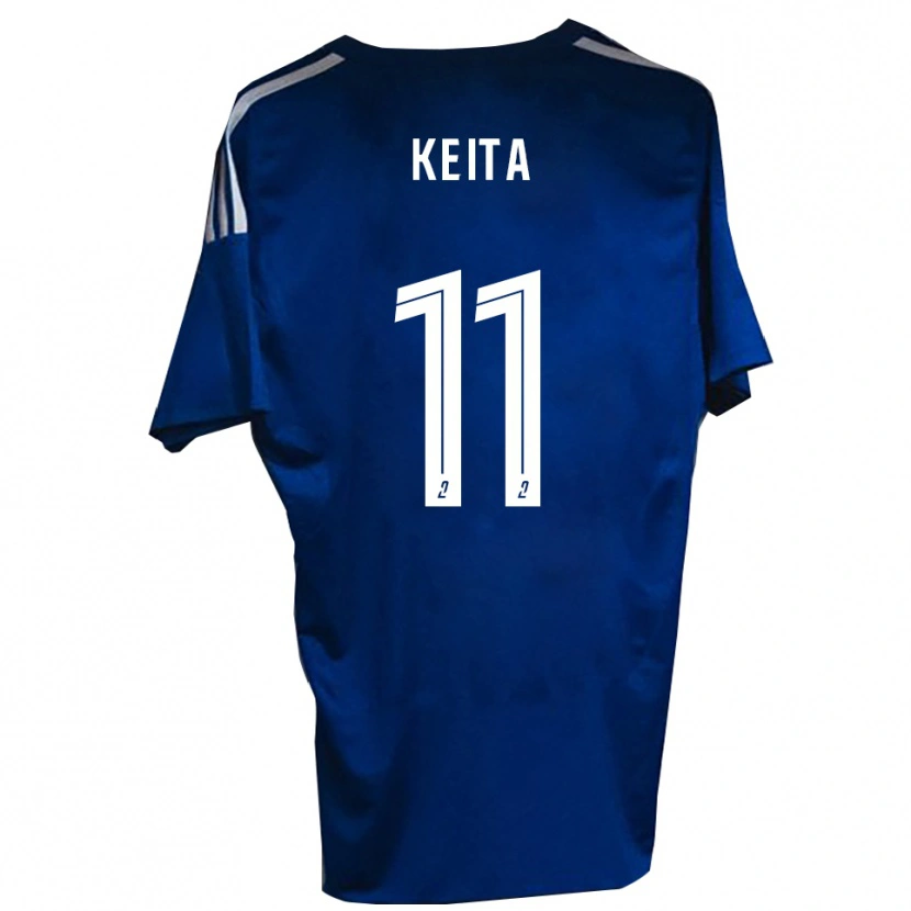 Danxen Herren Moussa Keita #11 Blau Weiß Heimtrikot Trikot 2025/26 T-Shirt Österreich