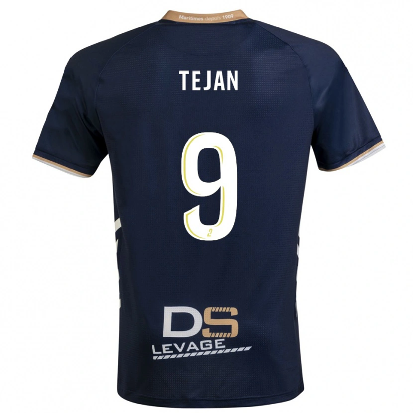 Danxen Herren Kay Tejan #9 Marine Gold Heimtrikot Trikot 2025/26 T-Shirt Österreich