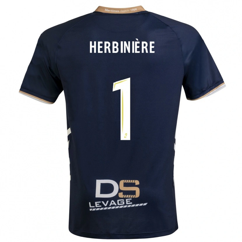 Danxen Herren Romain Herbinière #1 Marine Gold Heimtrikot Trikot 2025/26 T-Shirt Österreich