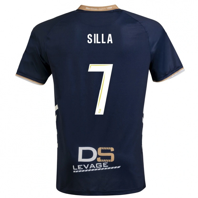 Danxen Herren Mamadu Silla #7 Marine Gold Heimtrikot Trikot 2025/26 T-Shirt Österreich