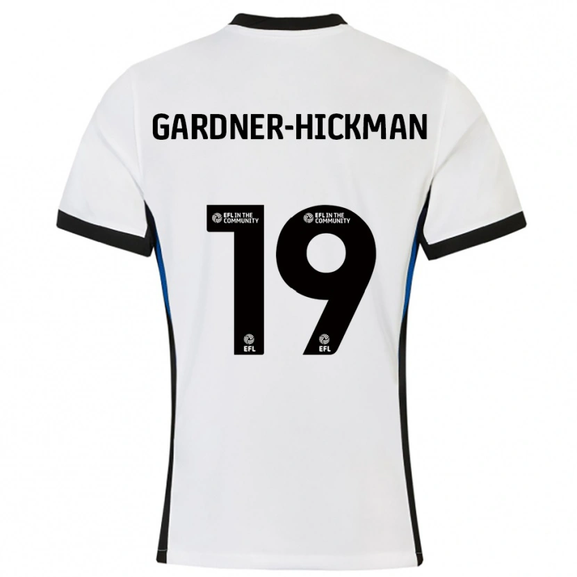 Danxen Herren Taylor Gardner-Hickman #19 Weiß Blau Auswärtstrikot Trikot 2025/26 T-Shirt Österreich